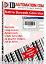 Crystal Reports Linear + 2D Native Barcode Generator Single Developer License