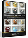 The Pixel Lab Procedural Material Pack for Cinema 4D