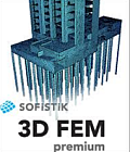 SOFiSTiK. 3D-FEM-PREM-SU, неисключительное право использования программы